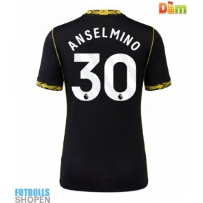 Billiga Chelsea Aaron Anselmino #30 Bortatröja Dam 2026-27 Kortärmad